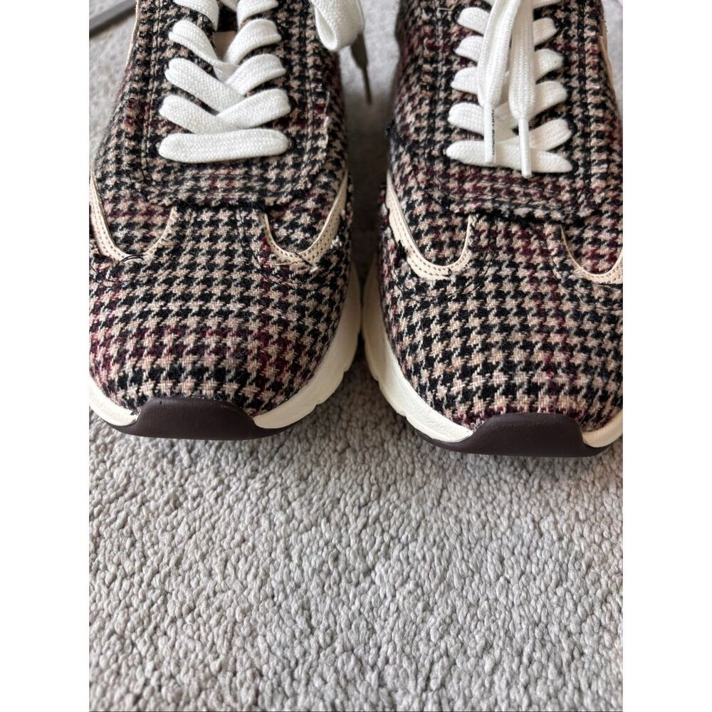 NWOB Tory Burch good luck neutral herringbone trainers quiet luxury Sz 9, $325 - Picture 12 of 12